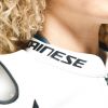 Dainese RAPIDA dámská sportovní kožená bunda modrá/bílá vel.38